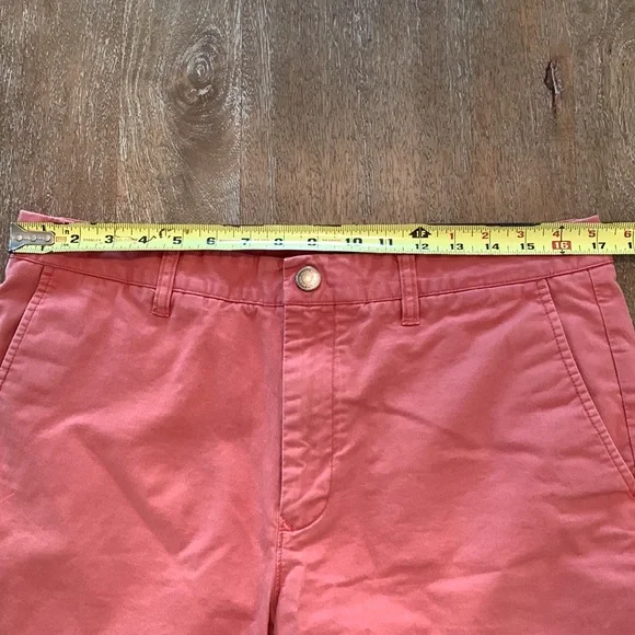 Bonobos Waist 34 9” Inseam Stretch Washed Chino Shorts in Faded Red - Picture 5 of 6